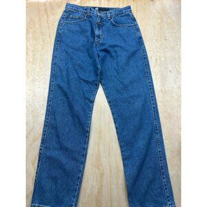 VTG Marithe Girbaud Francois Womens Size 12 Long Denim Barrel Wide Leg Jeans Y2K